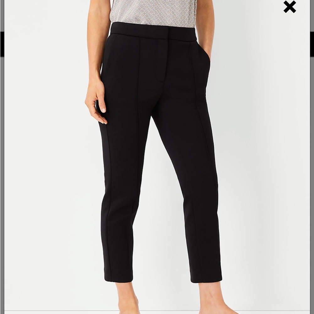 Ann Taylor Double Knit Ankle Pants